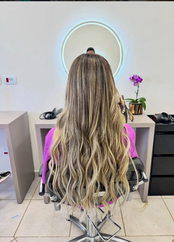 Resultado de Mega Hair no salão